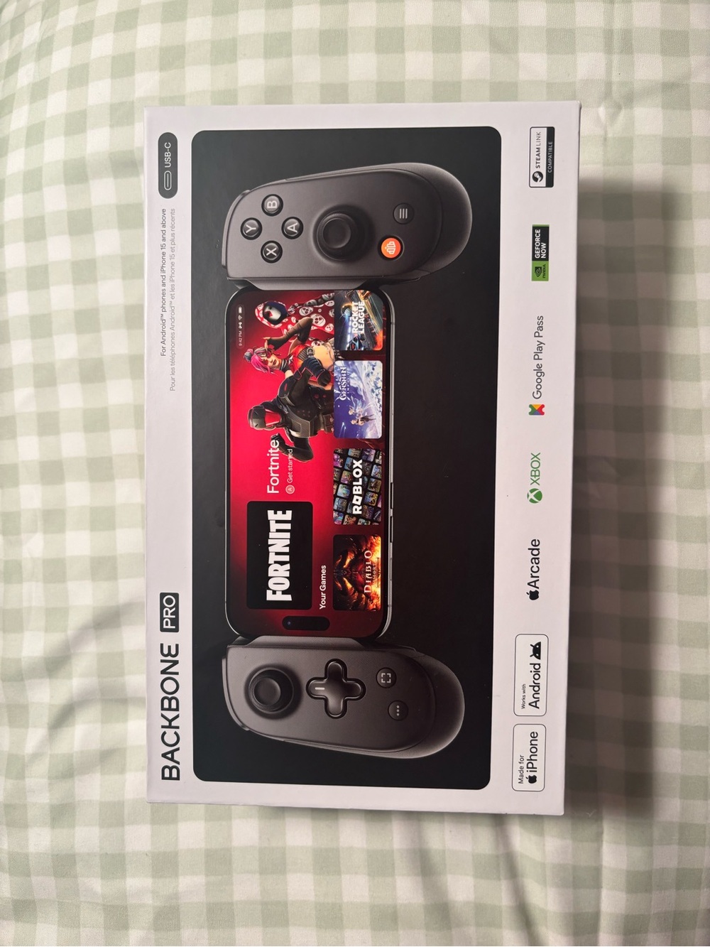 Backbone Pro Mobile Gaming Controller β Black